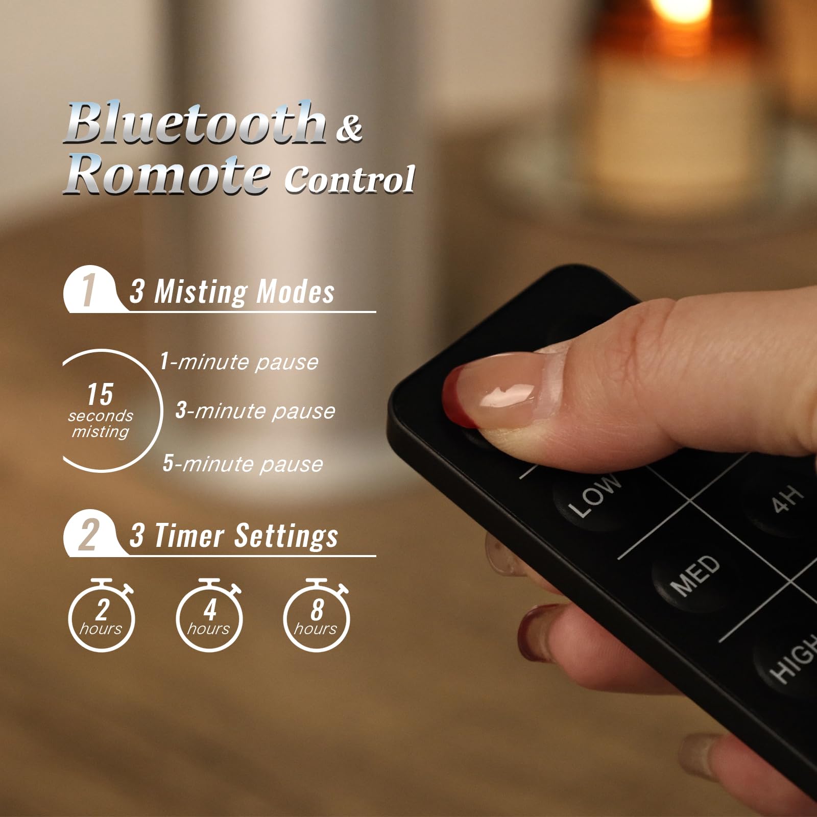 TANOXI diffuser covering up to 2000 sq ft for expansive areas