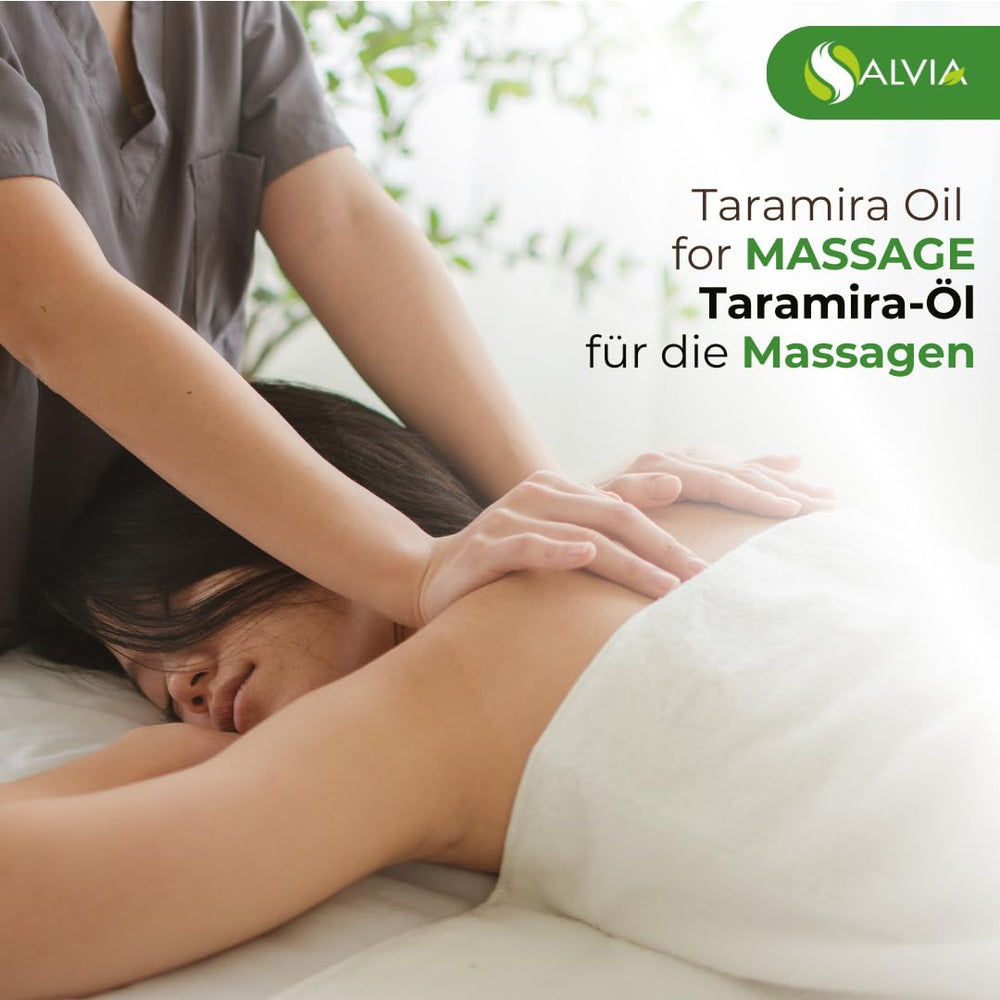 Undiluted taramira essential oil droplets