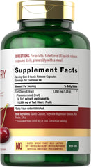 Tart cherry capsules for maximum absorption