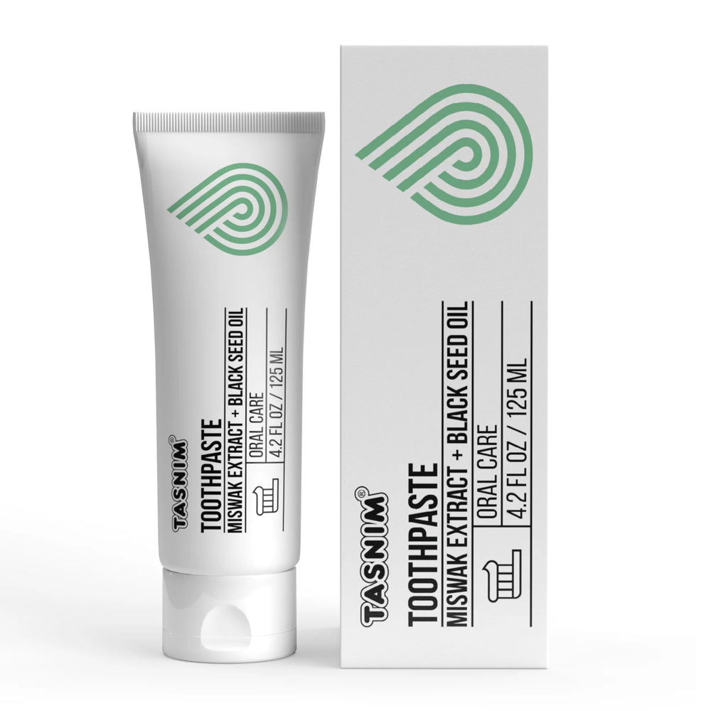 Tasnim Miswak Toothpaste 125ml bottle front view