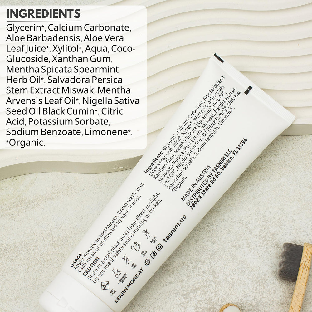 Peppermint flavor note visual on packaging