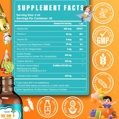 Product label showing ingredients