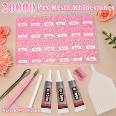 Tatiwoo flatback jelly rhinestones with easy adhesion for fabrics and wood.