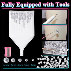 Full bedazzling kit with tools for easy application