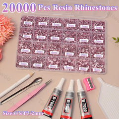 Tatiwoo light pink rhinestones 2mm for delicate detailing on tumblers and nails.