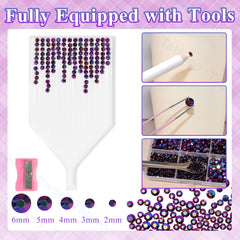 Tatiwoo premium resin crystal rhinestones offer durable color-fast sparkle