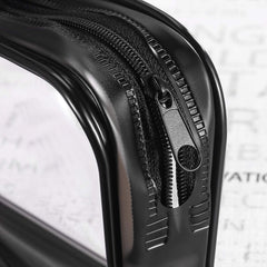Four-pack black Tatuo pencil cases keep stationery neatly organized.
