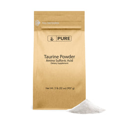 2 lb tub of Pure Original Ingredients Taurine Powder