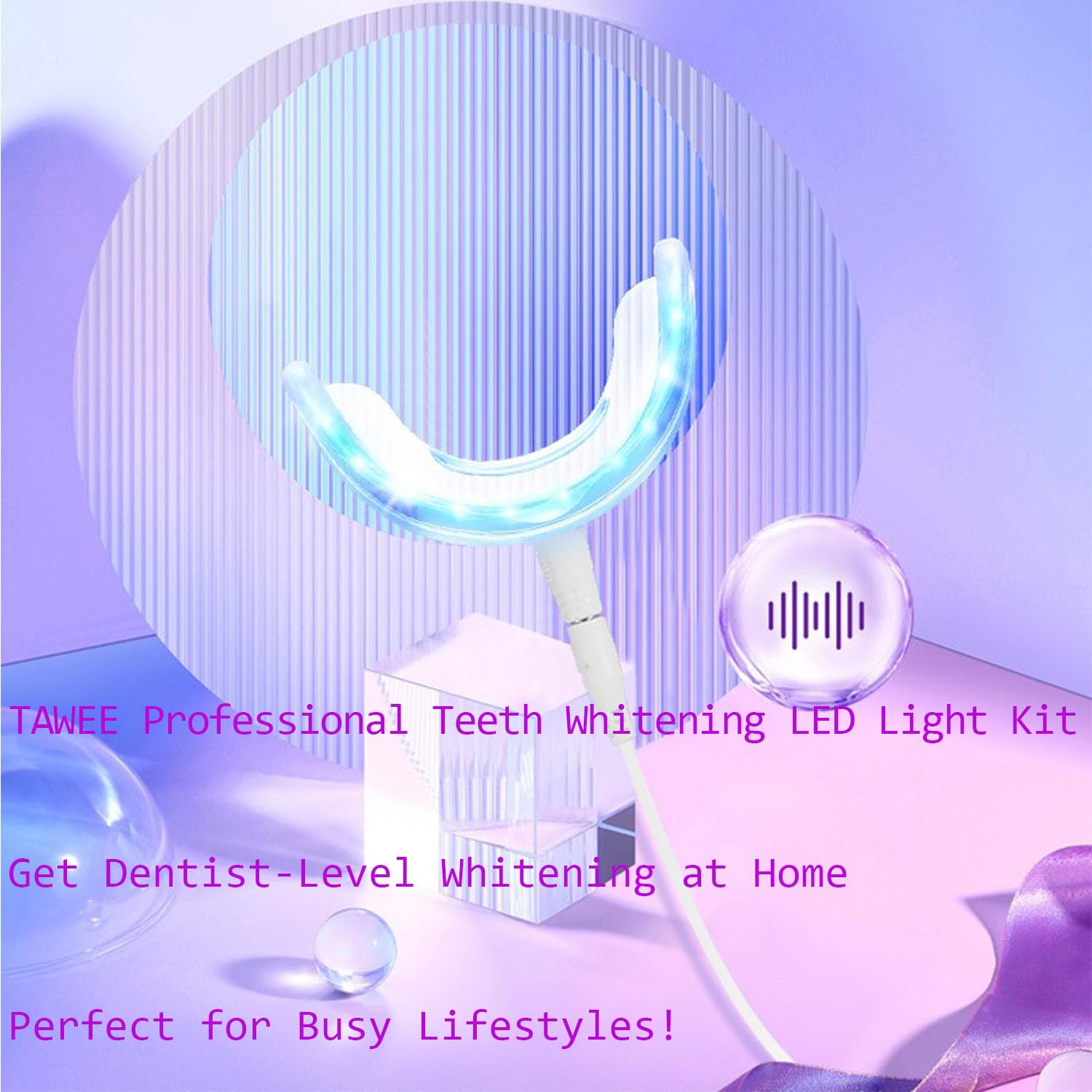 IPX7 waterproof whitening device