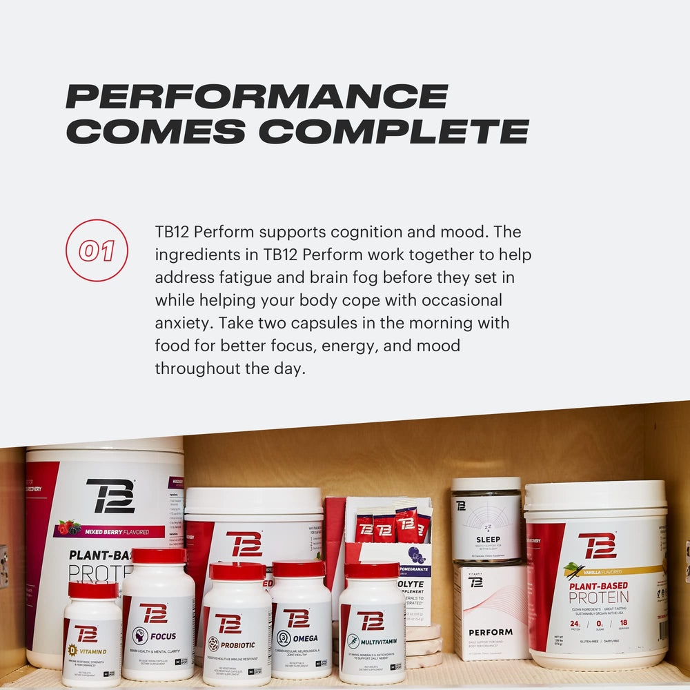 Ashwagandha root ingredient for TB12 Perform