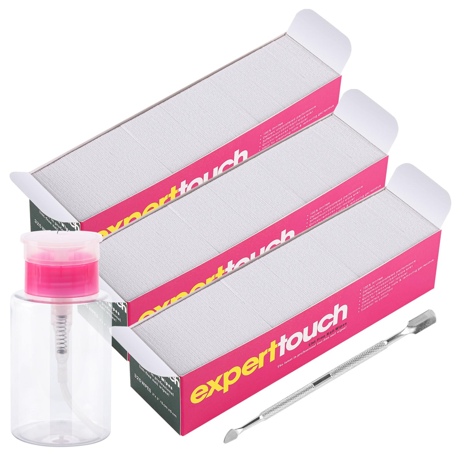 Tbestmax pump bottle dispenser for precise liquid flow during nail prep
