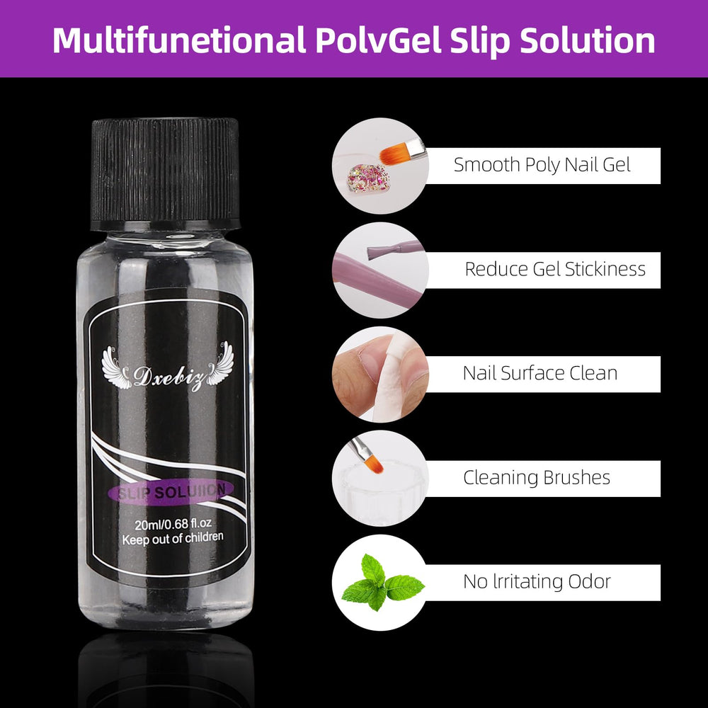 Tbestmax slip solution 20ml prevents sticking during application.
