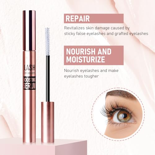 Tbexem Daislashes Serum packaging box highlighting natural plant-based ingredients.