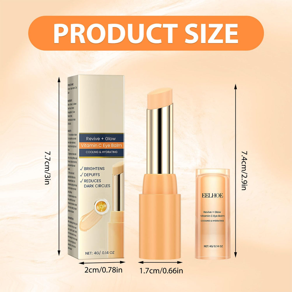 Tbexem Revive Glow eye balm ingredients highlight vitamin C benefits.