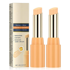 Tbexem Revive Glow eye balm packaging shows compact jar for on-the-go hydration.