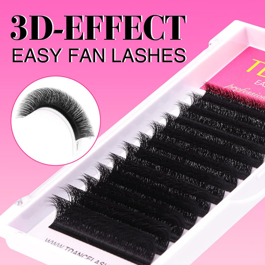 TDANCE 3D layered lashes natural look mimicking real lashes with soft feathered volume