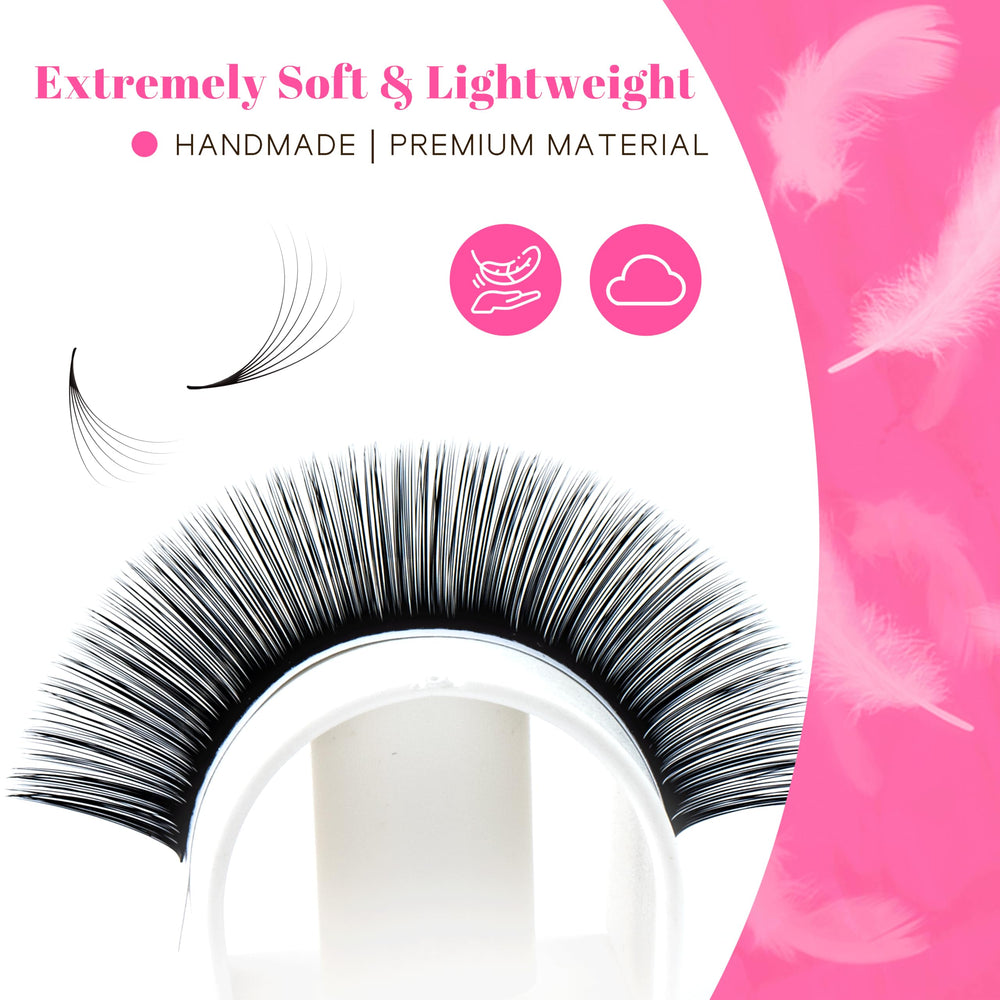 TDANCE cashmere easy fan lashes soft fibrous texture enhances comfort during wear.