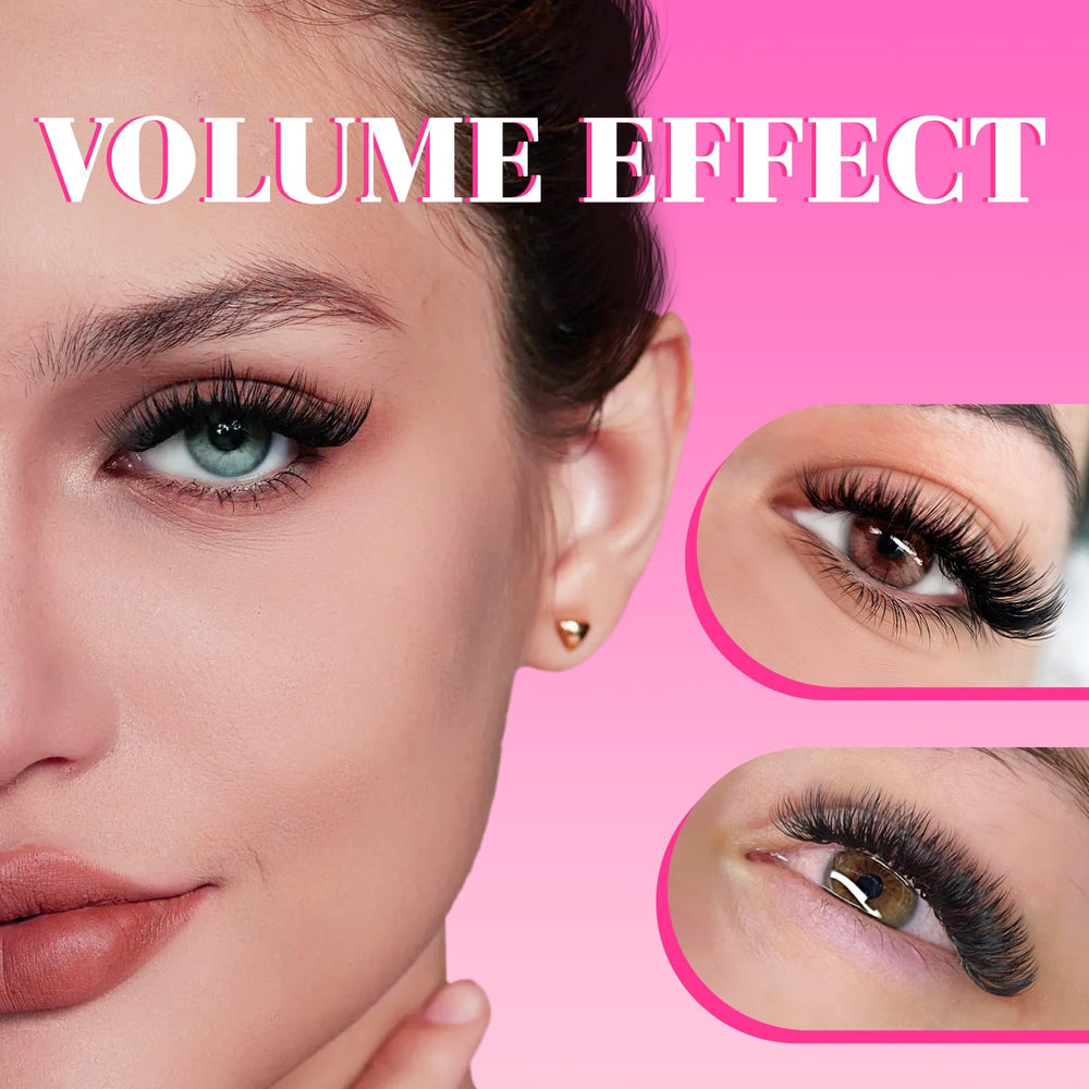 TDANCE Easy Fan volume lashes demonstrate base stability for swift, mess-free application