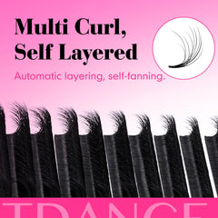 TDANCE High quality fiber lashes feel mink-soft and lightweight for comfortable wear