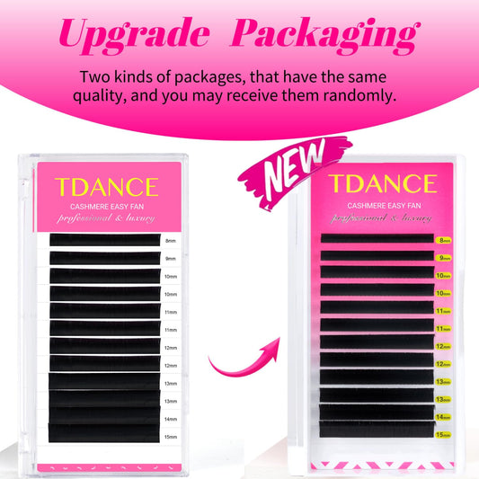 TDANCE mega-volume lashes 0.07-D curl 18mm showcase dramatic lift with comfortable wear