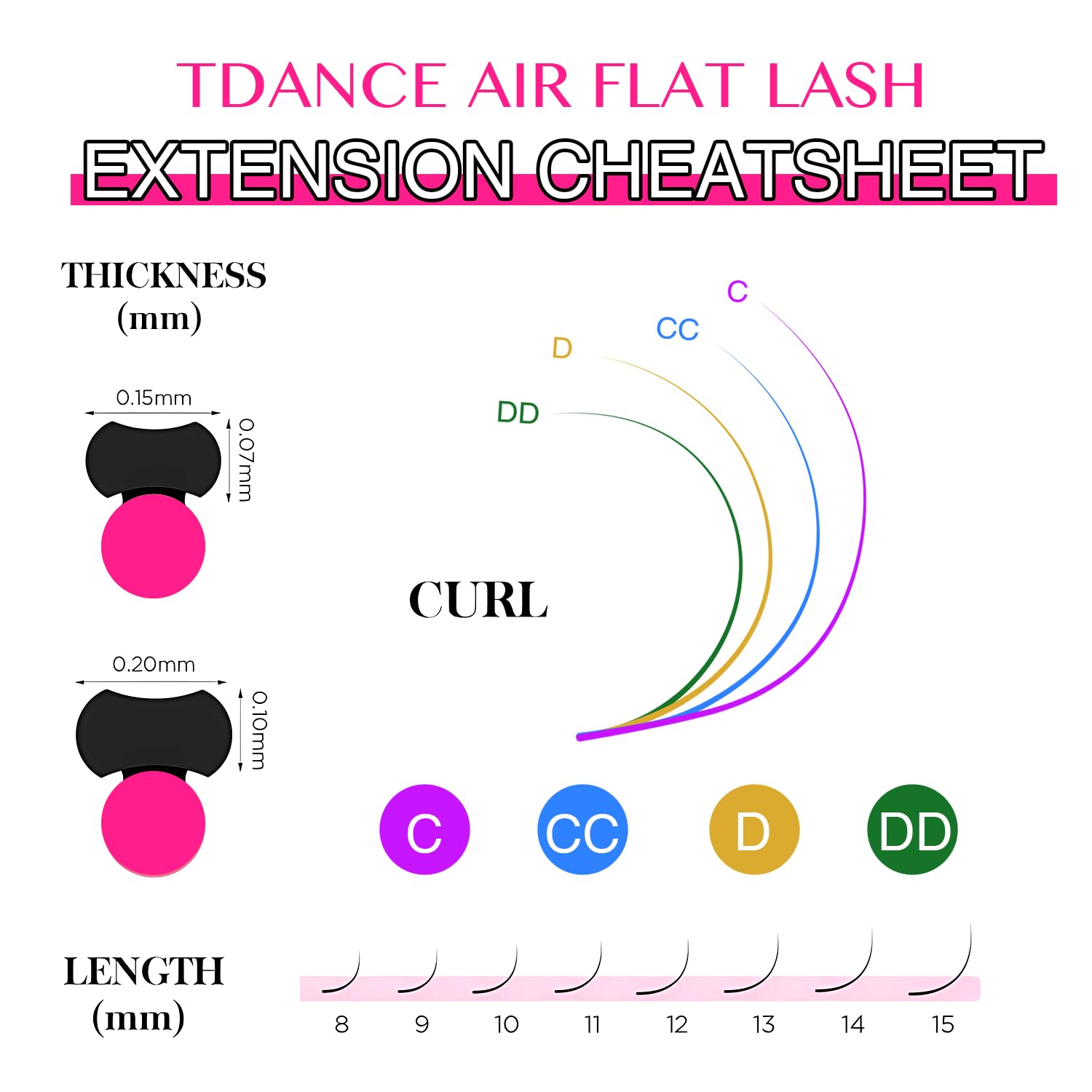 TDANCE stable curl and waterproof formula hold through daily activities.