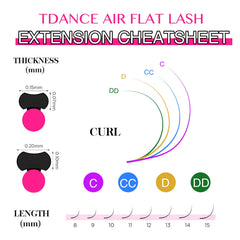 TDANCE stable curl design remains attractive and waterproof.