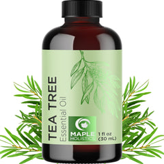 1 oz bottle of tea tree oil with dropper
