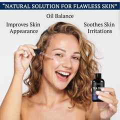 Tea tree oil blends for customized skincare and aromatherapy remedies
