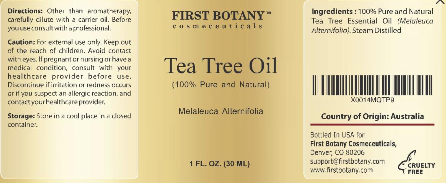 Steam distillation process for First Botany Tea Tree Oil