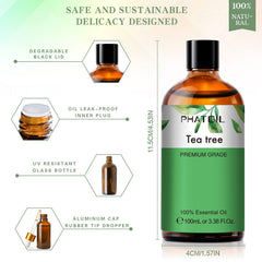 DIY soap with tea tree essential oil