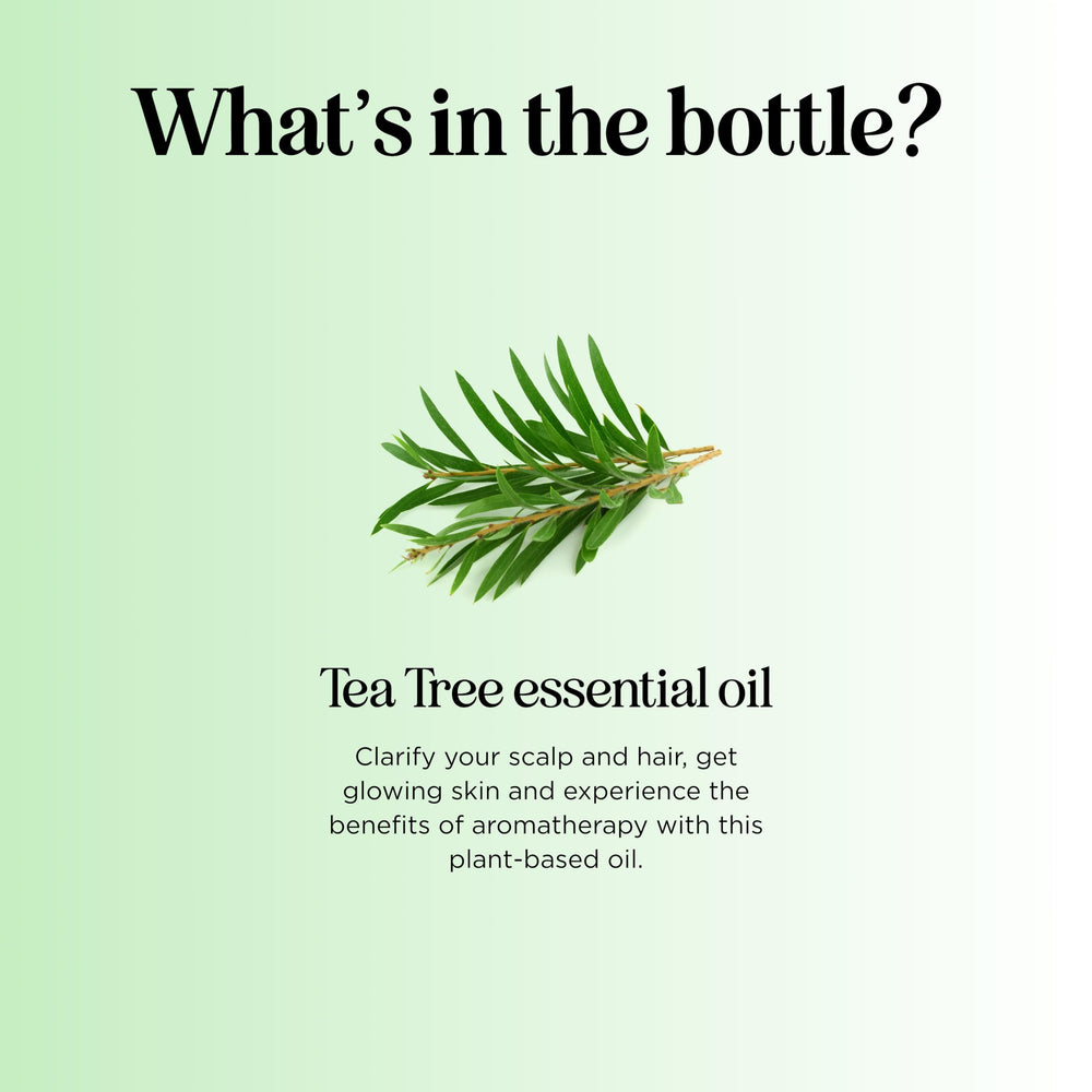 Tea tree oil for face care and skincare