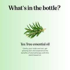 Tea tree oil for face care and skincare