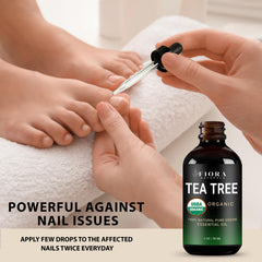 Tea Tree Oil for nails and feet
