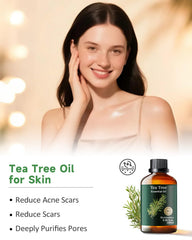 Tea tree oil for skin care and clear complexion