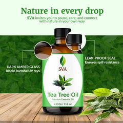 Tea tree essential oil for soap making and candle crafting