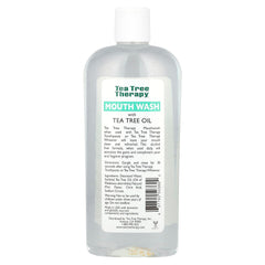 Three bottles of Tea Tree Therapy Mouthwash Alcohol Free 12 oz in 3-pack