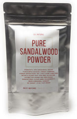 Tea prepared with sandalwood powder