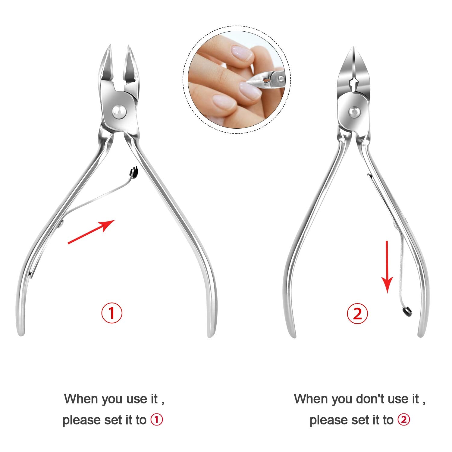 Teamkio stainless steel tweezers for accurate grooming