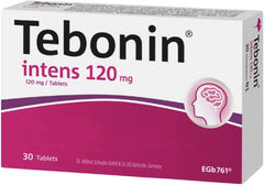 Tebonin EGb 761 30-tablet bottle front view