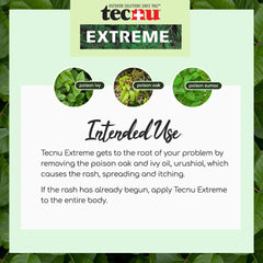 tecnu extreme poison ivy scrub lather on skin after outdoor activity to reduce irritation