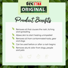 Tecnu Original dog fur with skunk odor removal capability after outdoor adventures