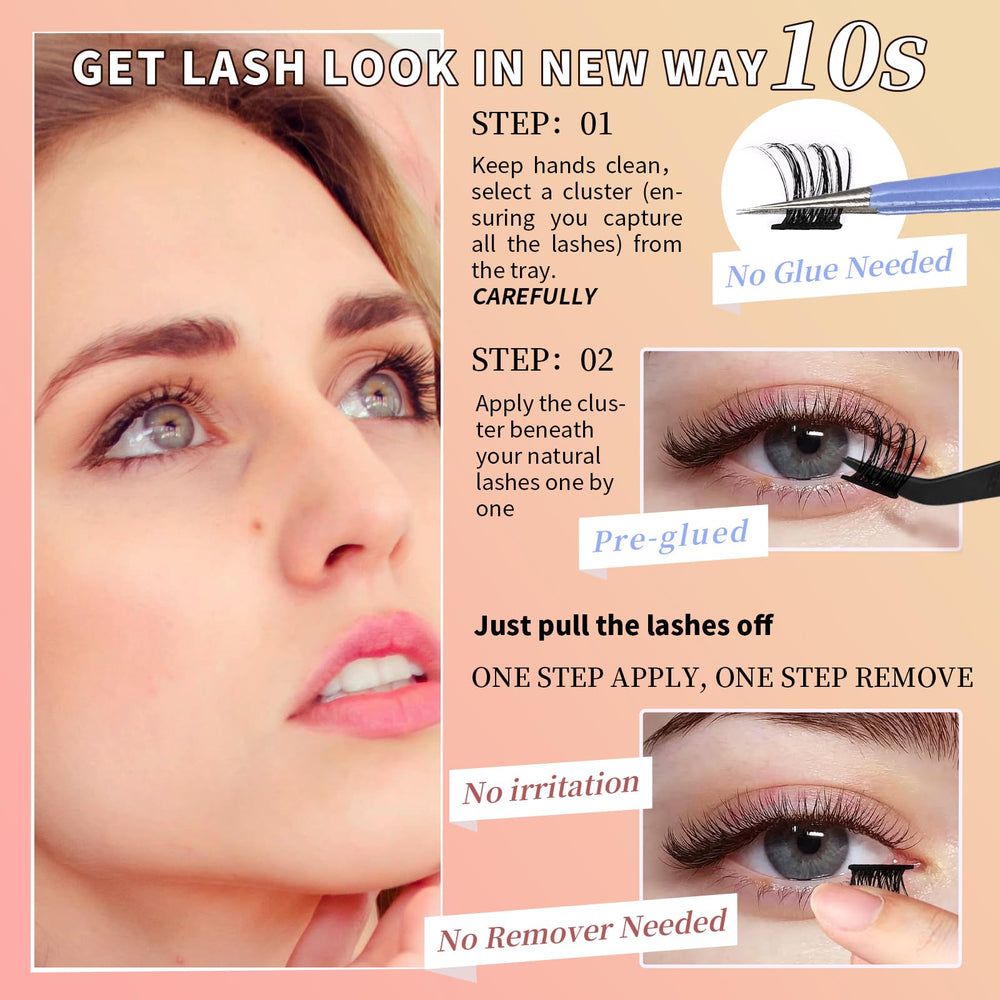 Tecxin 10-12mm length adds noticeable volume yet stays lightweight.