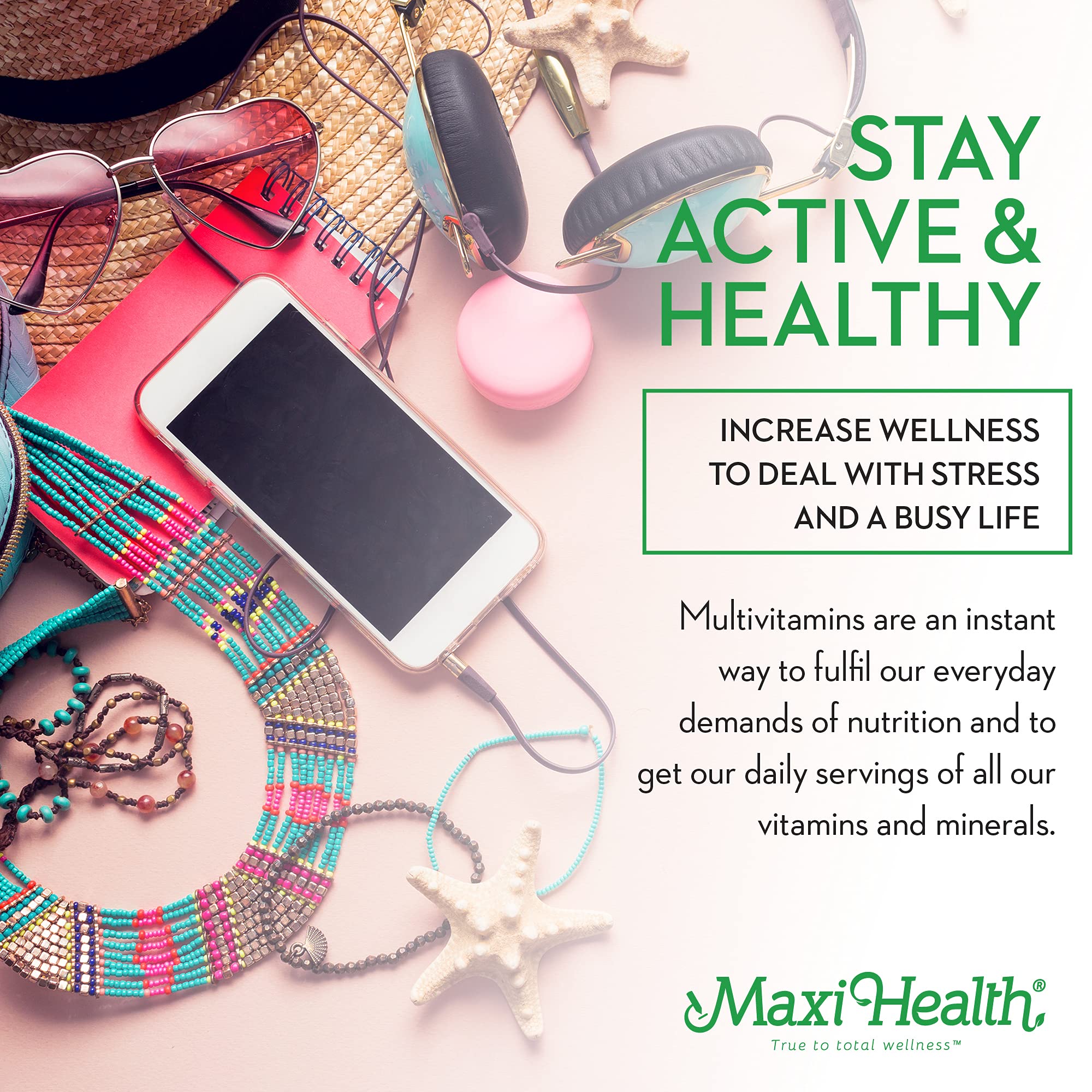 Active teen studying and staying healthy