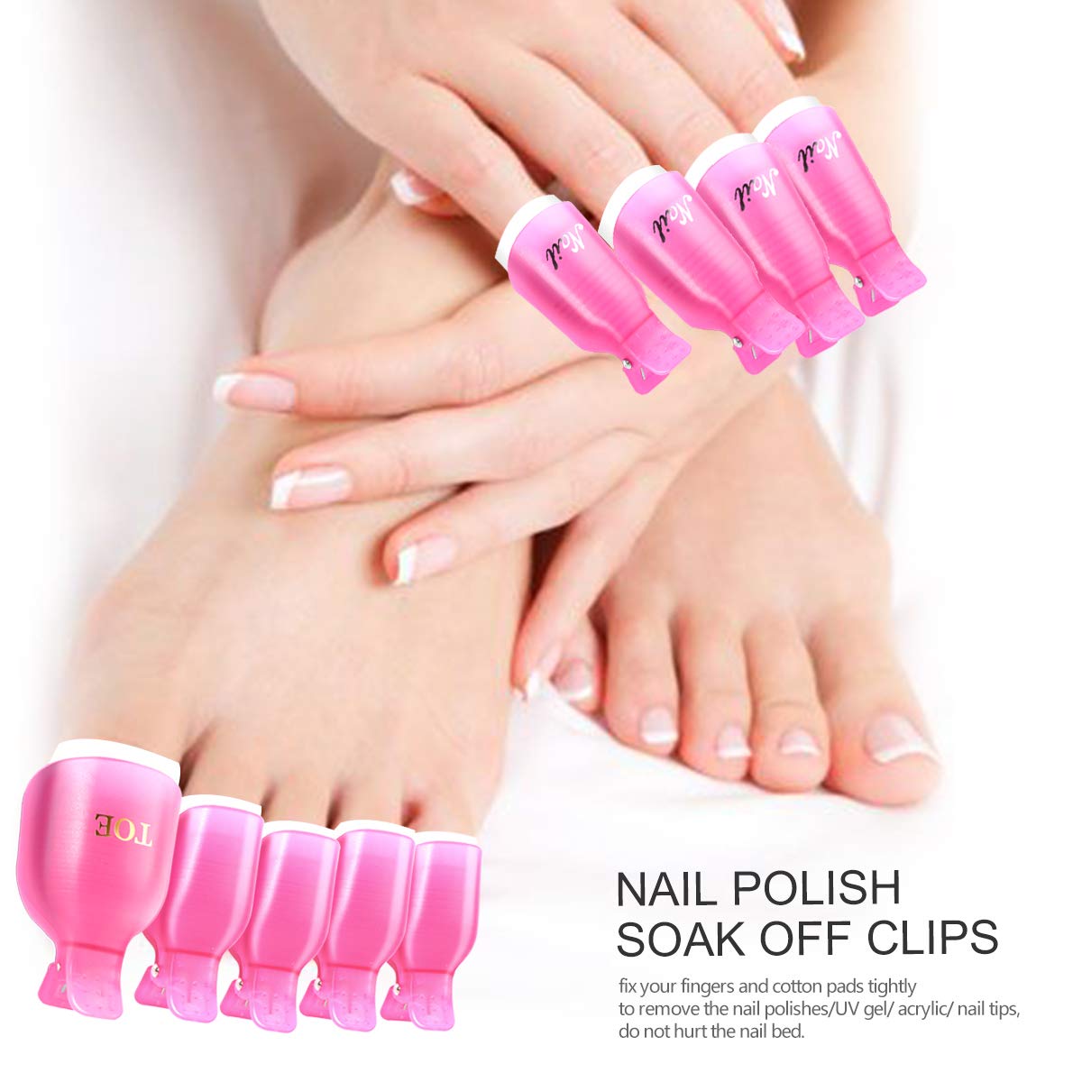 Teenitor 2-in-1 cuticle pusher for safe cuticle care