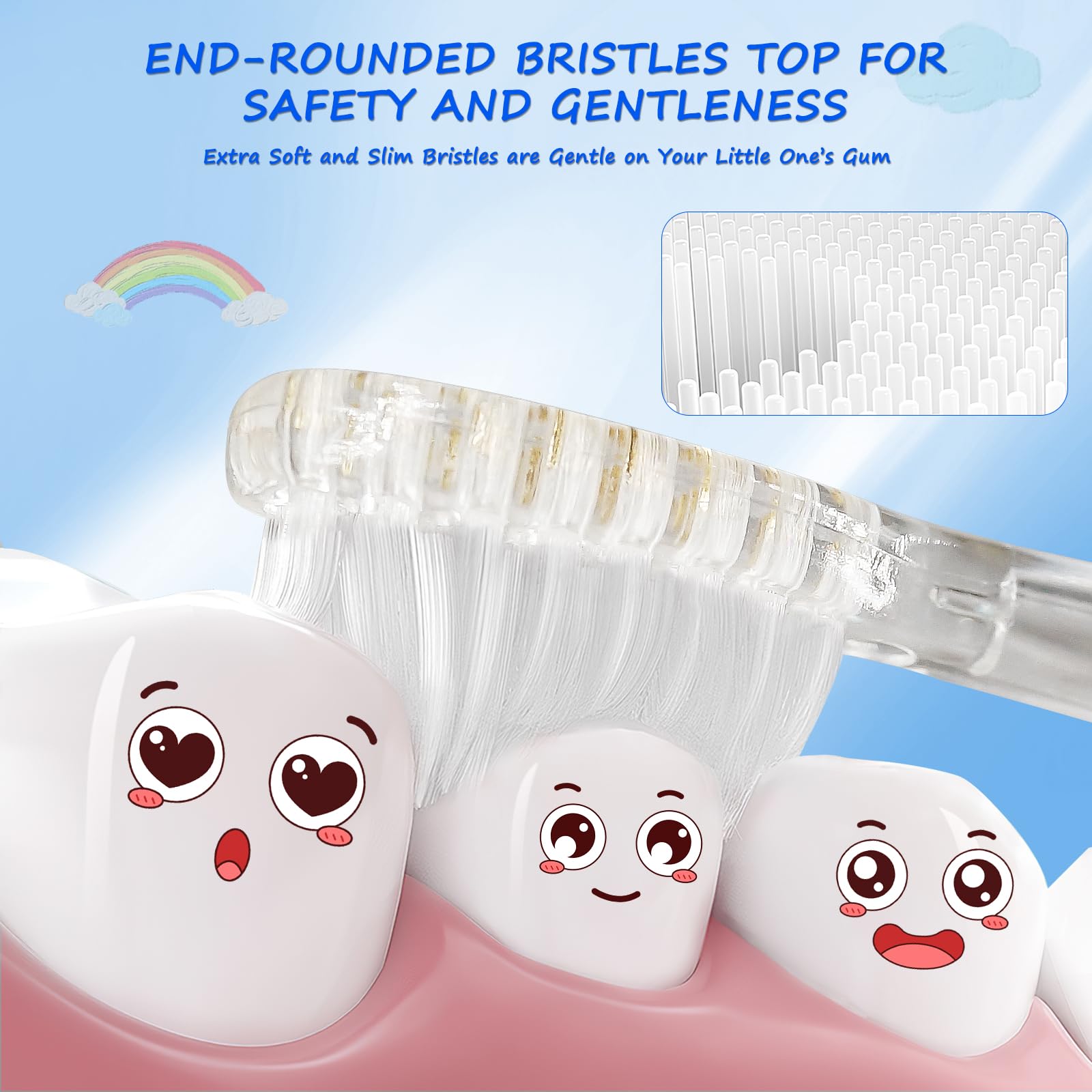 USB magnetic charging cable for Teeteck kids toothbrush