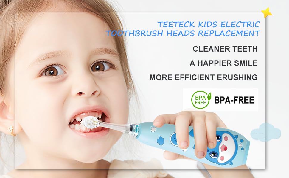 Kids toothbrush heads for Dada-Tech BB1/977/K6