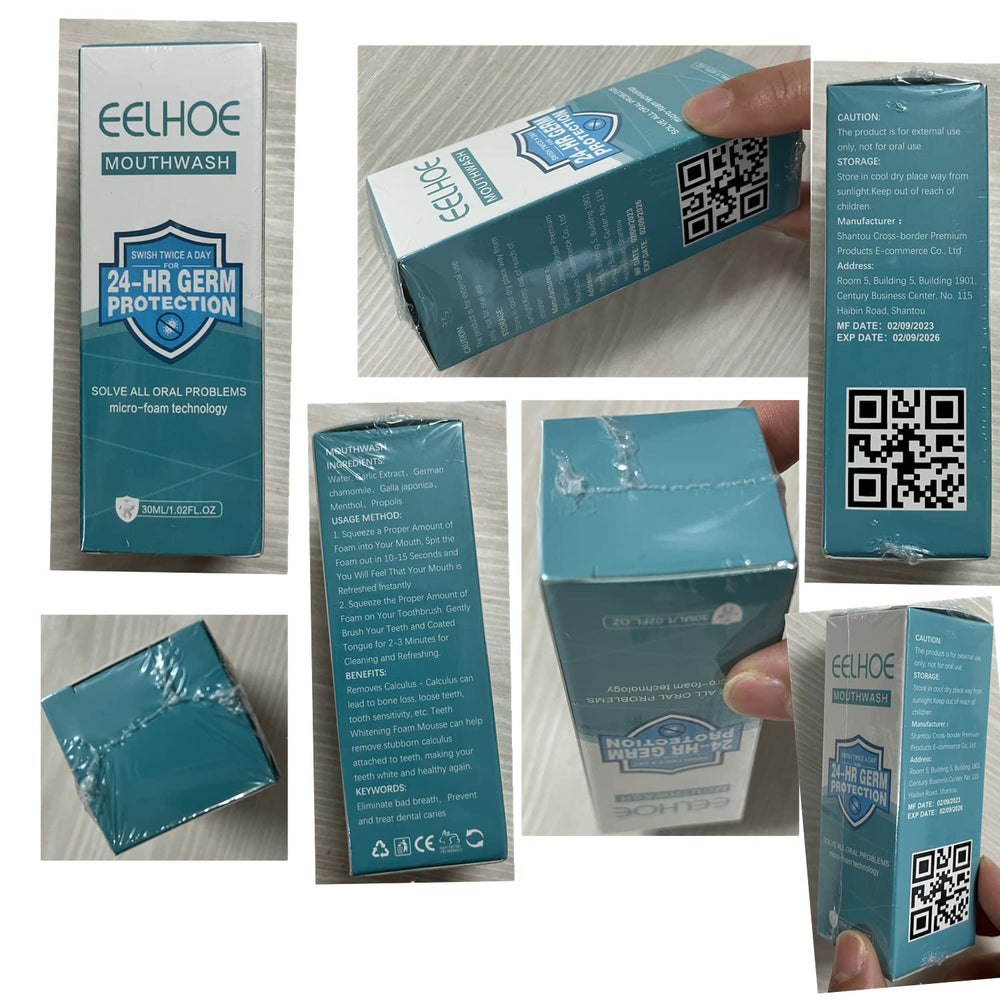 Teeth Mouthwash Foam used for fresh breath and oral care