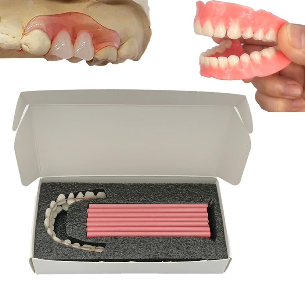 DIY Teeth Repair Kit with fake teeth example