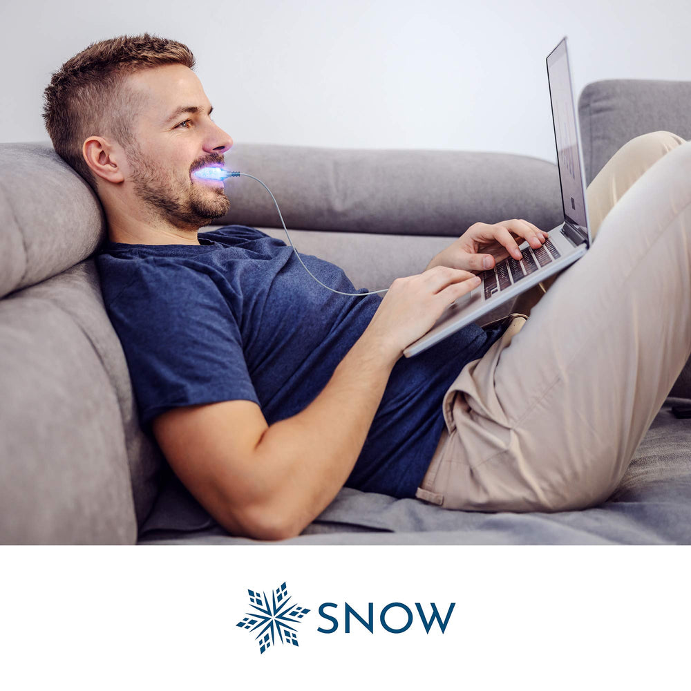 Teeth shade guide included in SNOW kit