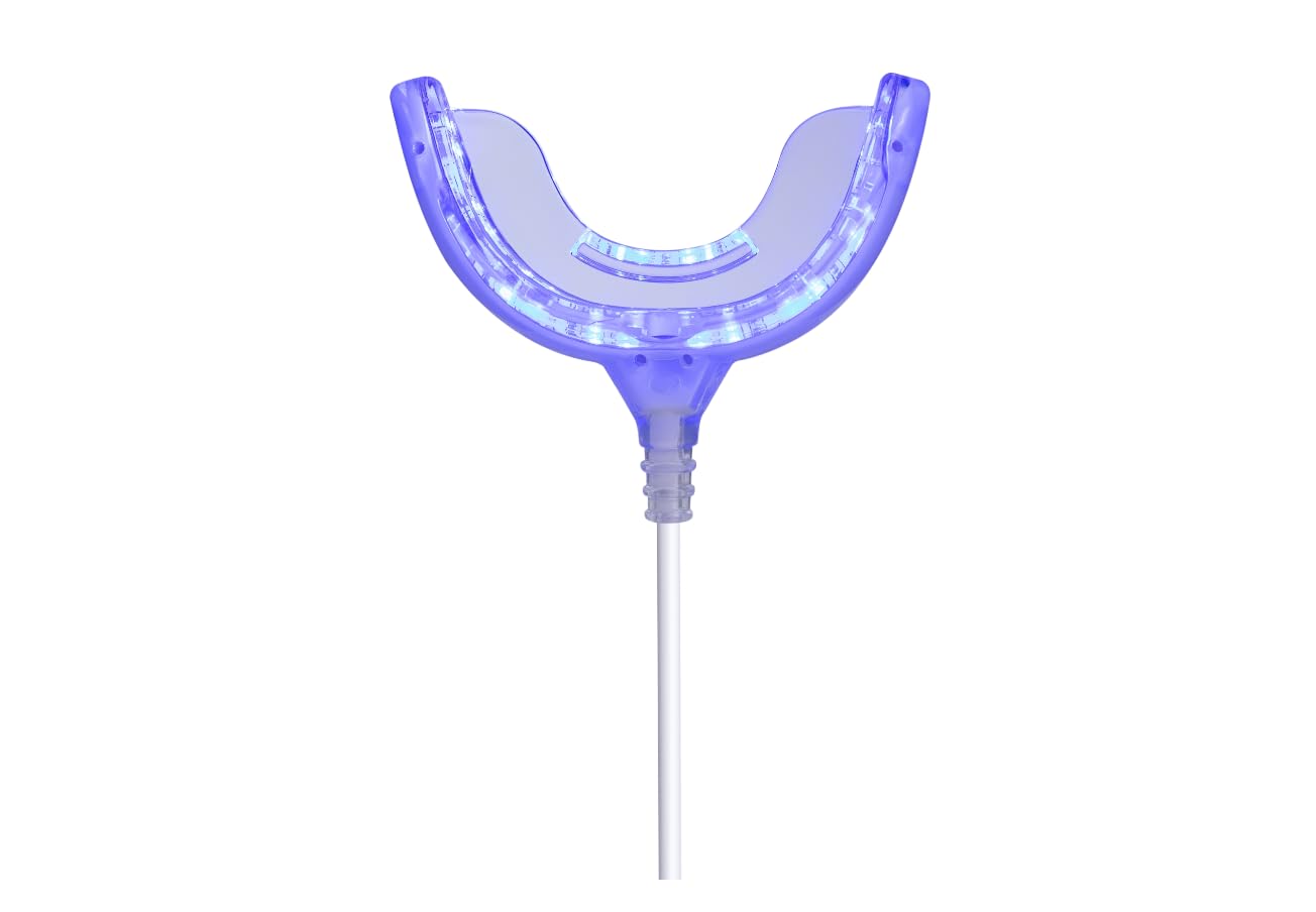Front view of Teeth Whitening Accelerator Light with blue LED array